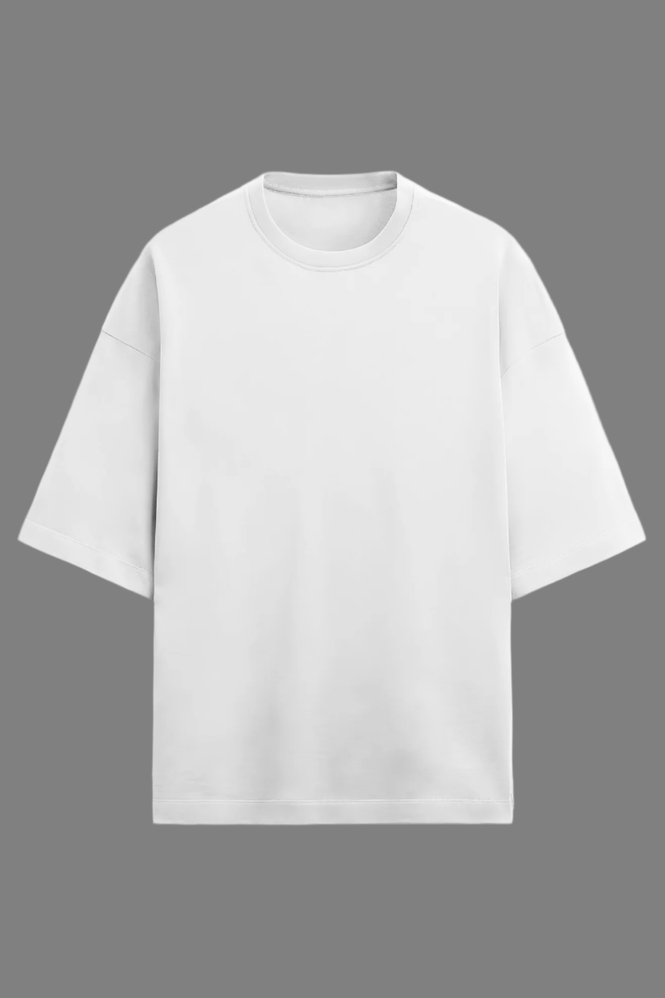 Oversized Cotton Minimal Solid Tshirts