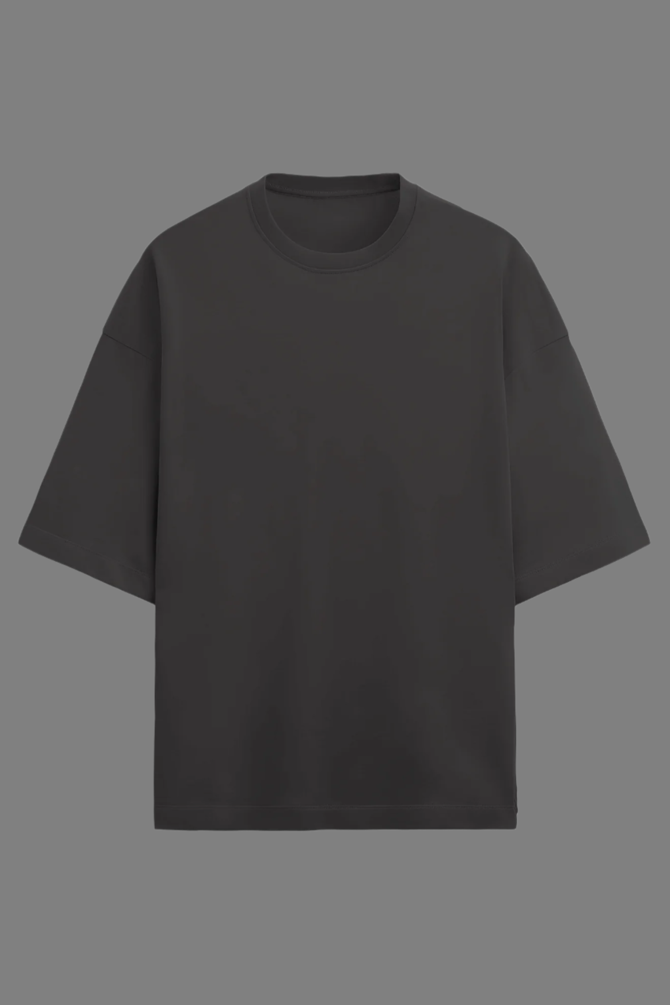 Oversized Cotton Minimal Solid Tshirts