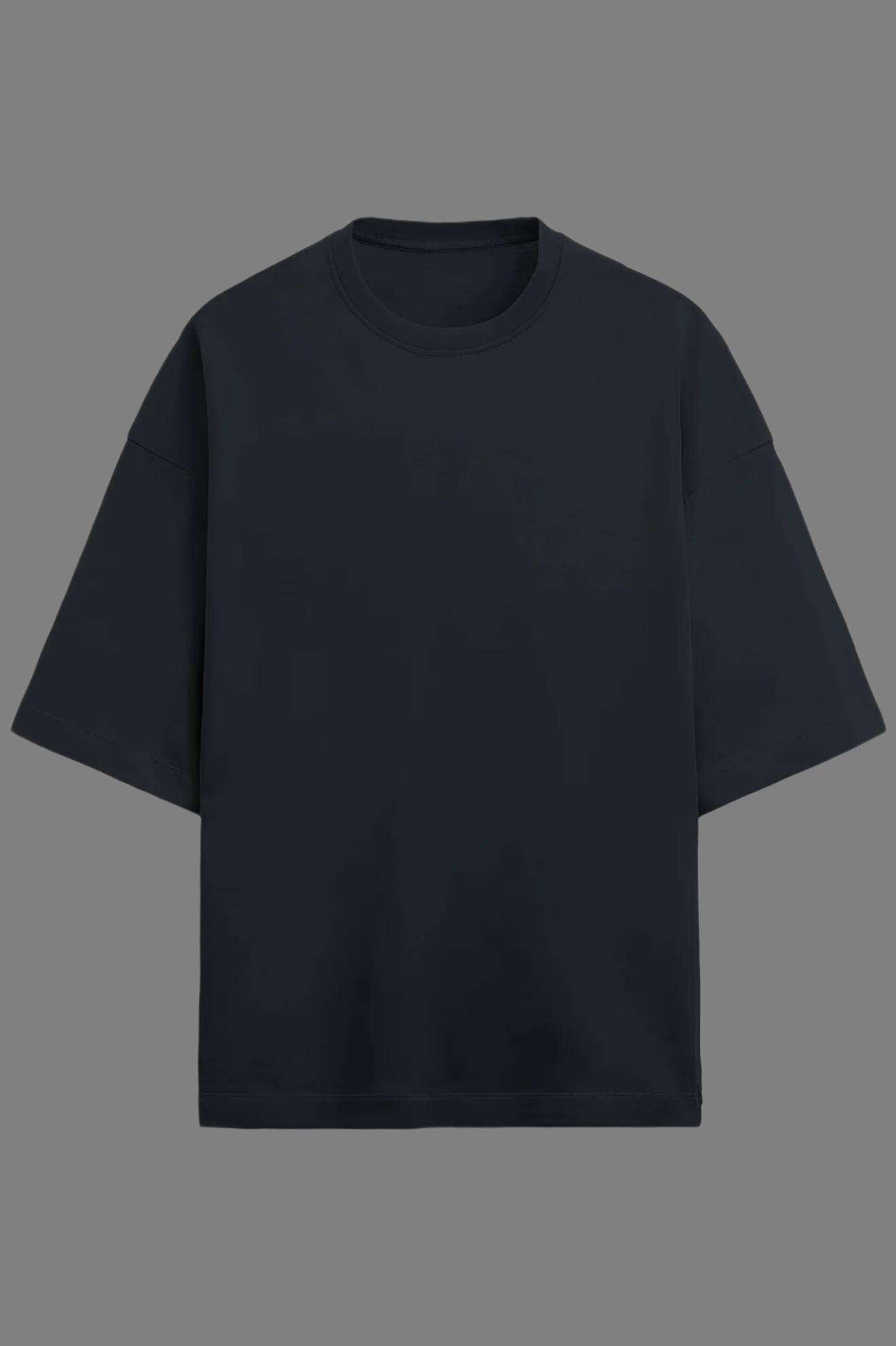 Oversized Cotton Minimal Solid Tshirts