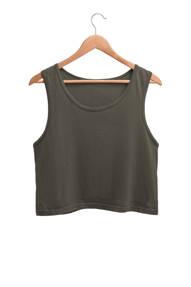 Women's Cotton Crop Tank