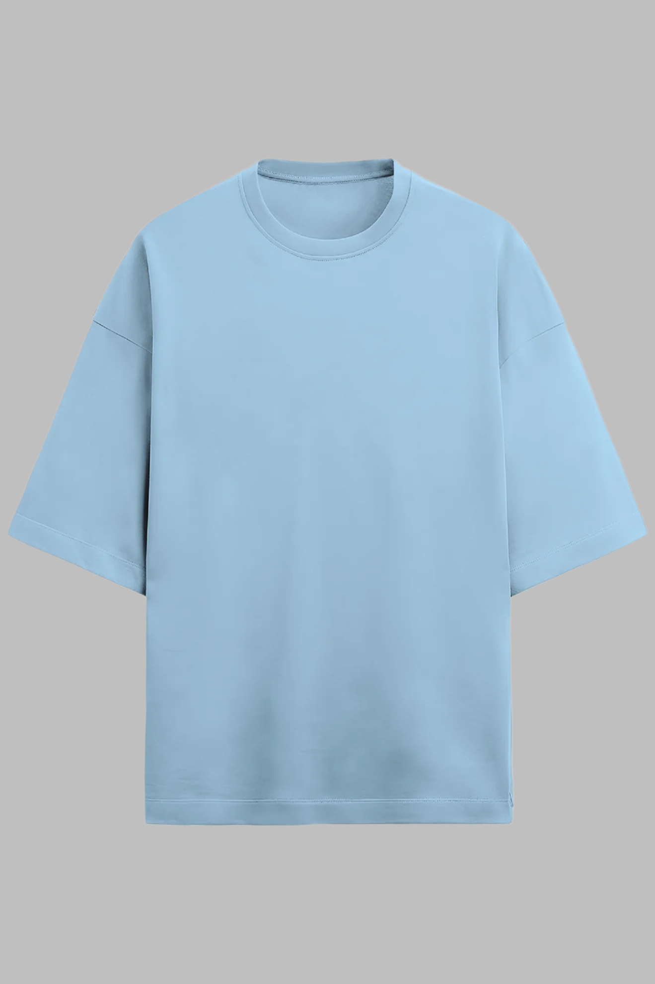 Oversized Cotton Minimal Solid Tshirts
